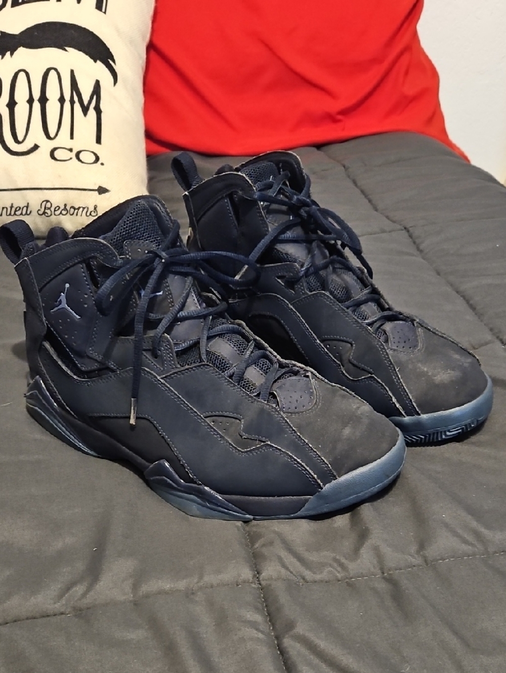 Jordan 7 Retro Navy Midnight Size 12 Sneakers